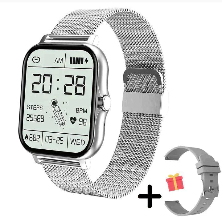 Olvoria | Smartwatch 1.83 inch – Fitness watch with health functions and Bluetooth calling