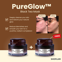 PureGlow™ Máscara de té negro 1+1 gratis