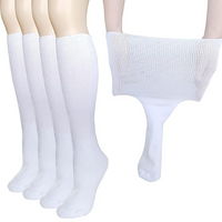 2 pares de calcetines extra anchos para linfedema y diabetes - Max