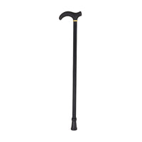 Bastón de aluminio ajustable para soporte y equilibrio
