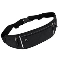 Cinturón de correr ajustable con bolsillo para móvil