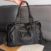 Bolso negro para cursos - RACHEL