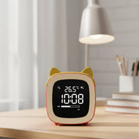 Bunny Light LED – Reloj despertador infantil y luz nocturna suave