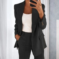 Charlotte - Conjunto de blazer y pantalones para mujer