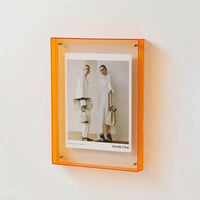 COLORFRAME - Πολύχρωμη Διαφανής Ακρυλική Κορνίζα Φωτογραφιών για Ζωντανές Αναμνήσεις