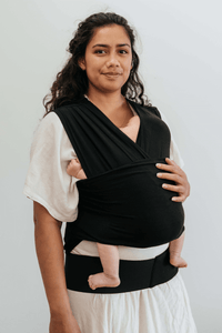 Portabebés cómodo con bolsillo para teléfono
