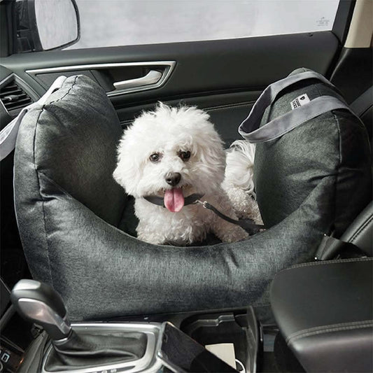 COMFYRIDE DOG SEAT – Dog seat bed with safety belt & non-slip bottom