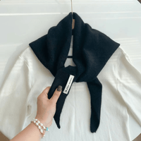 CosyWrap - Bufanda triangular de lana exclusiva para mujer, como bufanda o chal cálido