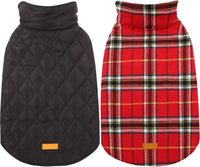 Chaqueta impermeable acogedora para perro – Abrigo de invierno estilo británico
