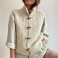 Evy - Cardigan elegante de lana con botones para otoño