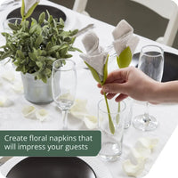 Florenza™ – Enrolla servilletas con estilo en flores (2 piezas)