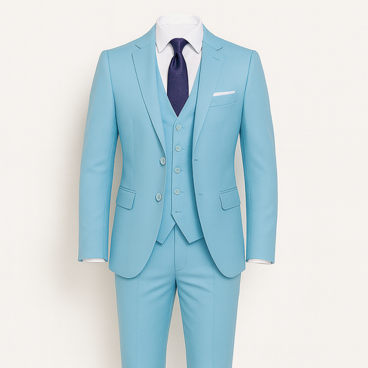 FrenchEric | Men's 3-piece Formal Suit Set | Elegant, Versatile & Comfortable | Fall Collection