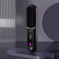 Glissara | Styliseurs de cheveux sans fil | Fonction de charge USB & écran LCD | Technologie céramique & ionique