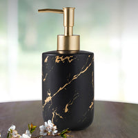 Distributeur luxe marbre doré