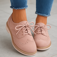 Jenni - zapatos elegantes de cuero con cordones para otoño