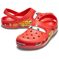 Crocs para niños con diseño de coches - Antideslizantes y cómodos