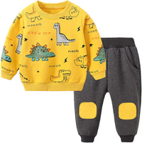 Set infantil: conjunto de ropa para niños con estampado de dinosaurios