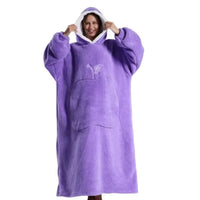 KUSCHELHOOD – Sudadera con capucha de forro polar extragrande para máxima comodidad