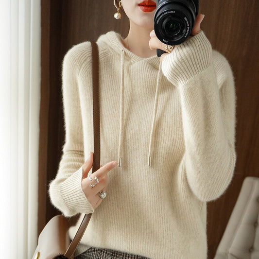 Leslie - Cashmere Hoodie for Autumn