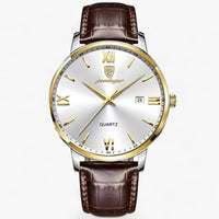 Montre de luxe pour hommes avec bracelet en cuir – Adrien