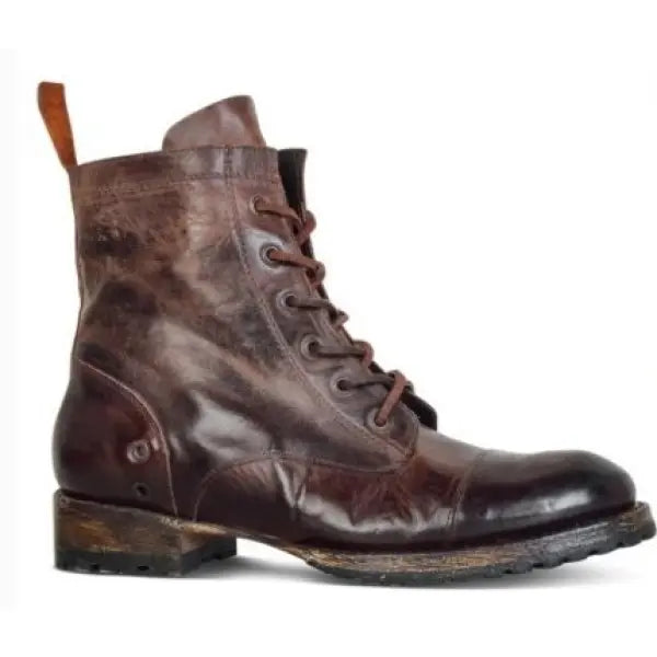 Men's Vintage Style Robust Lace-Up Boots