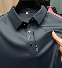 Polo para hombre sin arrugas