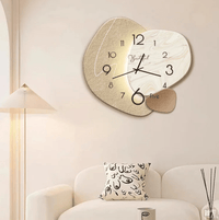 Reloj de pared minimalista con diseño lujoso