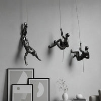 MONORA – Escultura artesanal de pared de escalada hecha de resina sintética