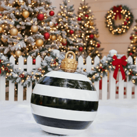 NORTHORB – Grandes bolas navideñas resistentes a la intemperie para uso interior y exterior
