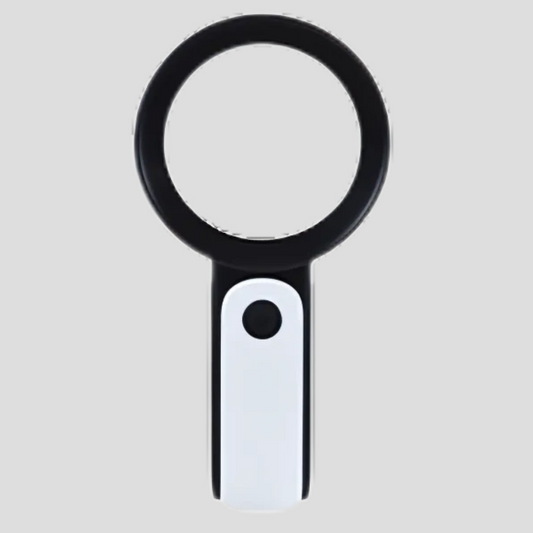Olvoria | 20x Magnifying Glass with Handle for Close-up Viewing