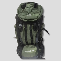 Olvoria | Mochila de senderismo de 90L con correas acolchadas ergonómicas