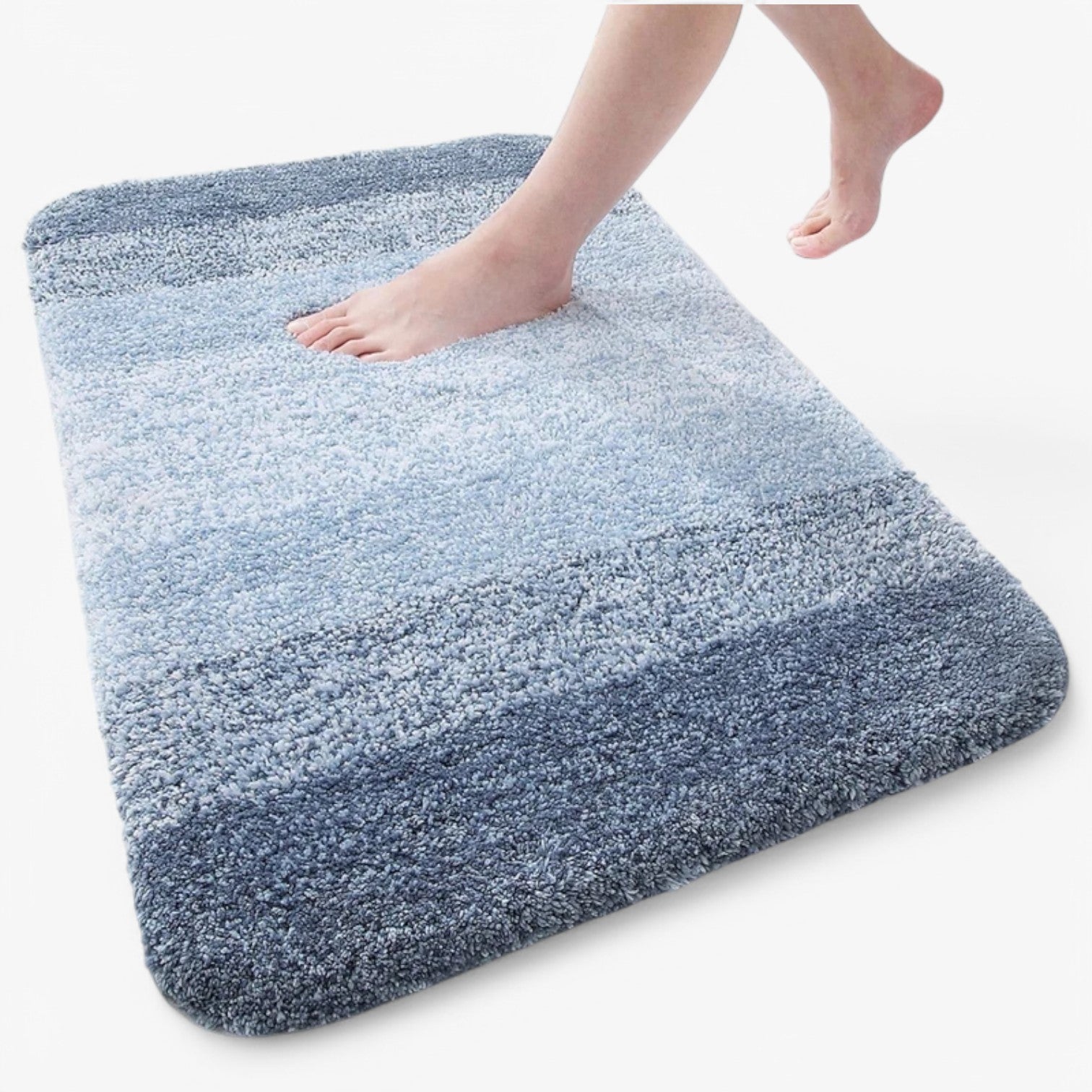 Olvoria | Absorbent Non-Slip Bath Mat