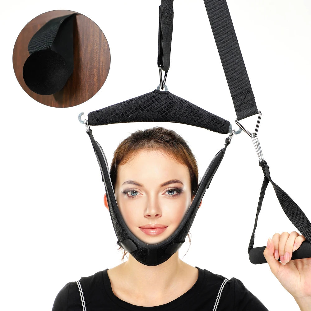 Olvoria | Adjustable Neck Stretcher Device for Cervical Pain Relief