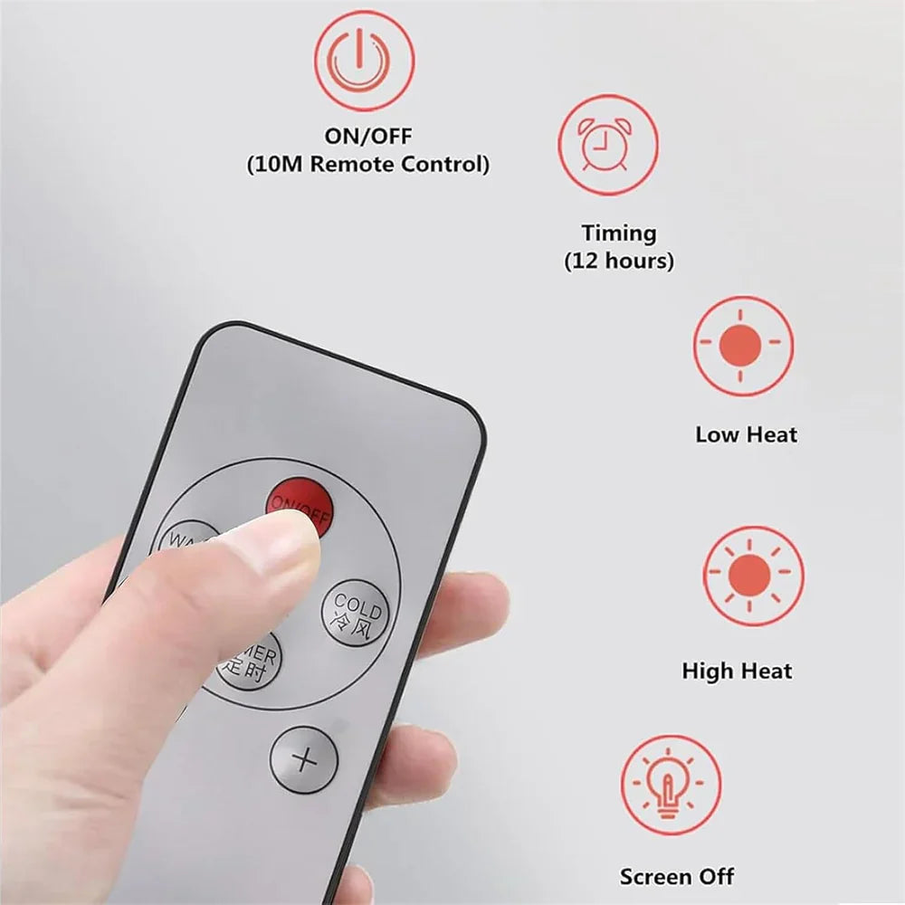 Olvoria | Air Conditioning | Heating and Cooling | Wall Mounted with Remote Control