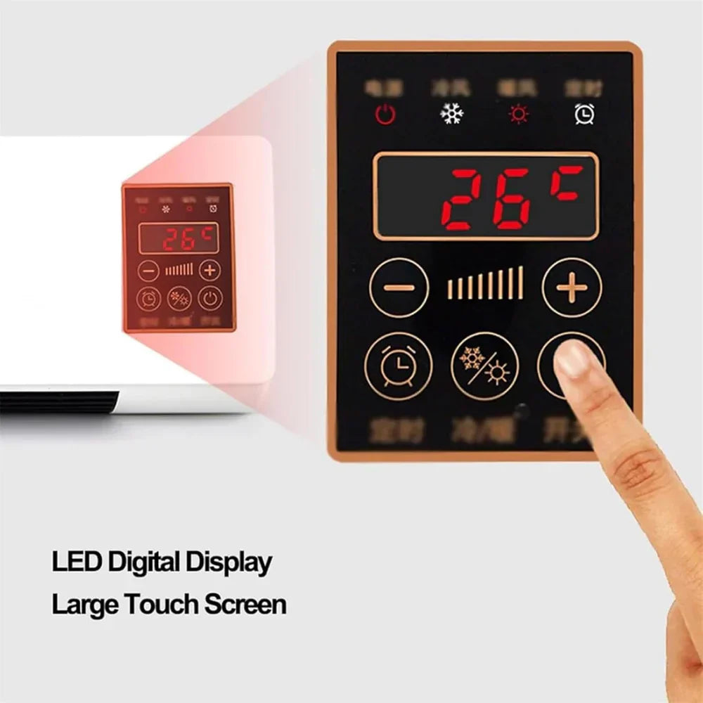 Olvoria | Air Conditioning | Heating and Cooling | Wall Mounted with Remote Control
