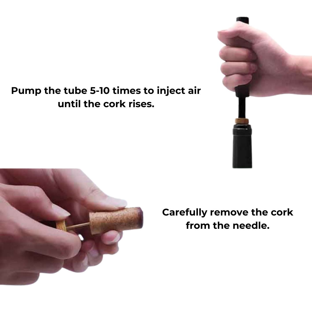 Olvoria | Air Pressure Wine Opener - CorkEase