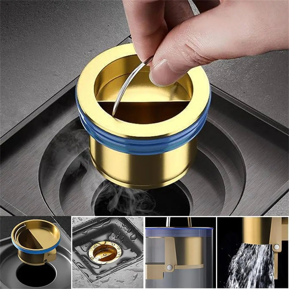 Olvoria | Anti-Odor Drainage Core made of Brass – Reliably Stops Drain & Pipe Odors