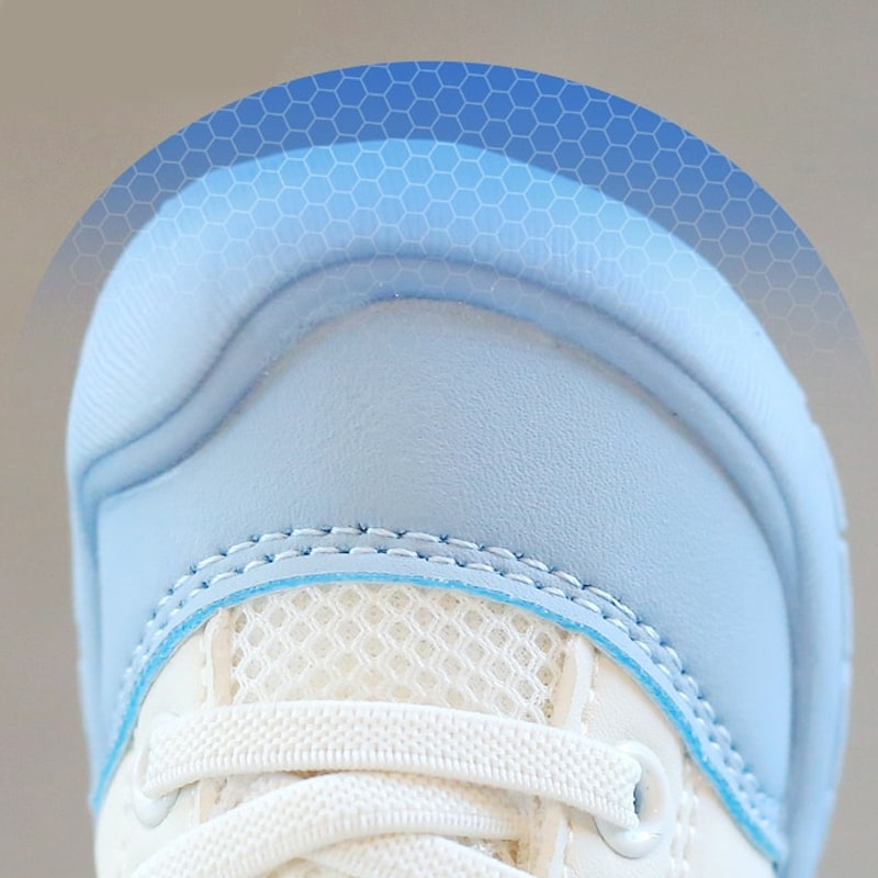 Olvoria | Baby Barefoot Sneakers with Velcro and Flexible Sole