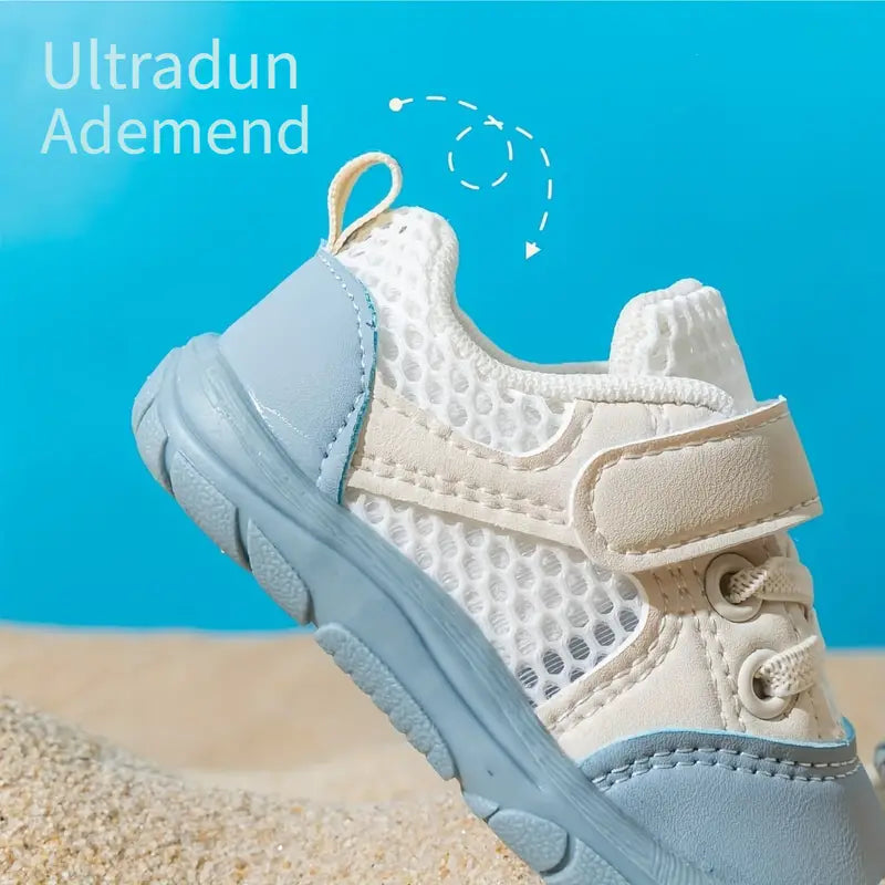 Olvoria | Baby Barefoot Sneakers with Velcro and Flexible Sole