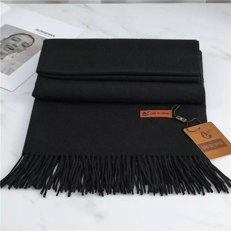 Olvoria | Cashmere Scarf with Fringes for Warmth and Elegance