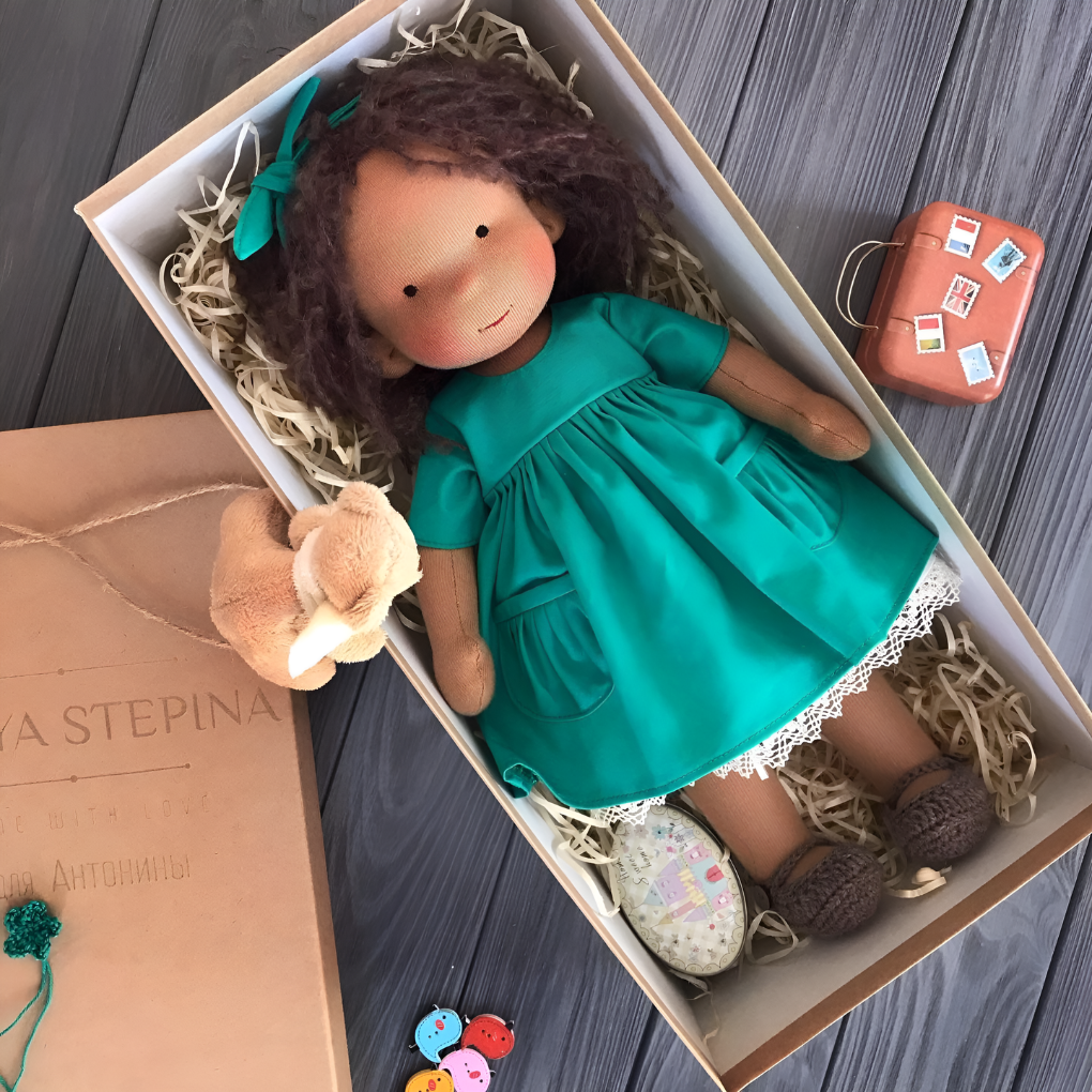 Olvoria | Children's Waldorf Doll, Soft Cuddly Toy