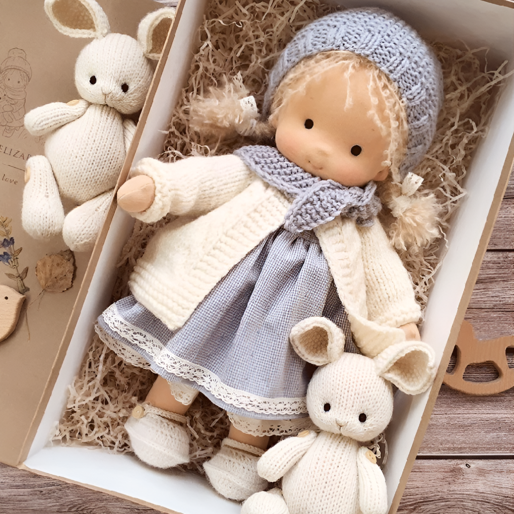 Olvoria | Children's Waldorf Doll, Soft Cuddly Toy