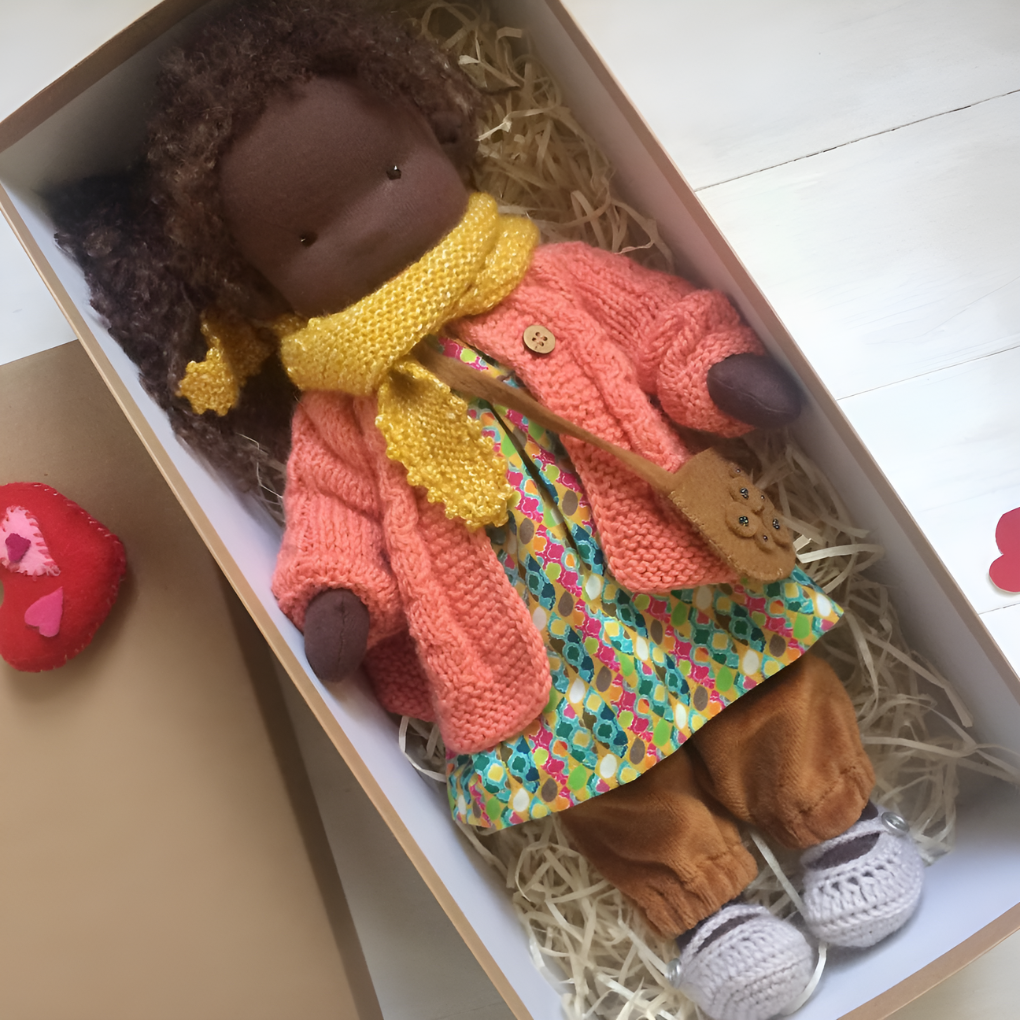 Olvoria | Children's Waldorf Doll, Soft Cuddly Toy
