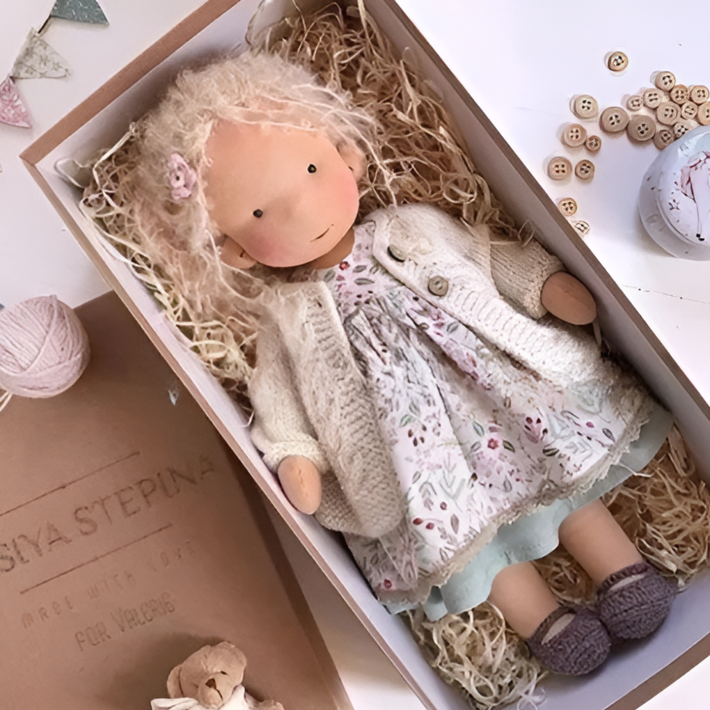Olvoria | Children's Waldorf Doll, Soft Cuddly Toy
