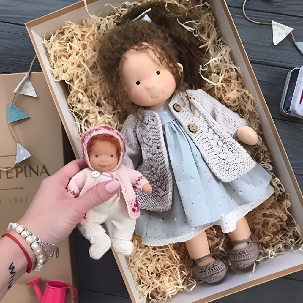 Olvoria | Children's Waldorf Doll, Soft Cuddly Toy