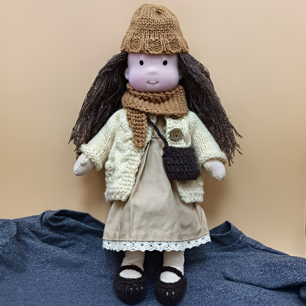 Olvoria | Children's Waldorf Doll, Soft Cuddly Toy
