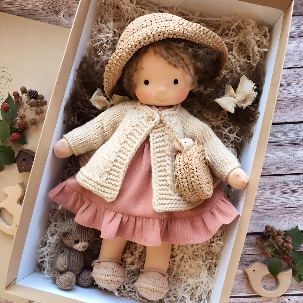 Olvoria | Children's Waldorf Style Cloth Doll