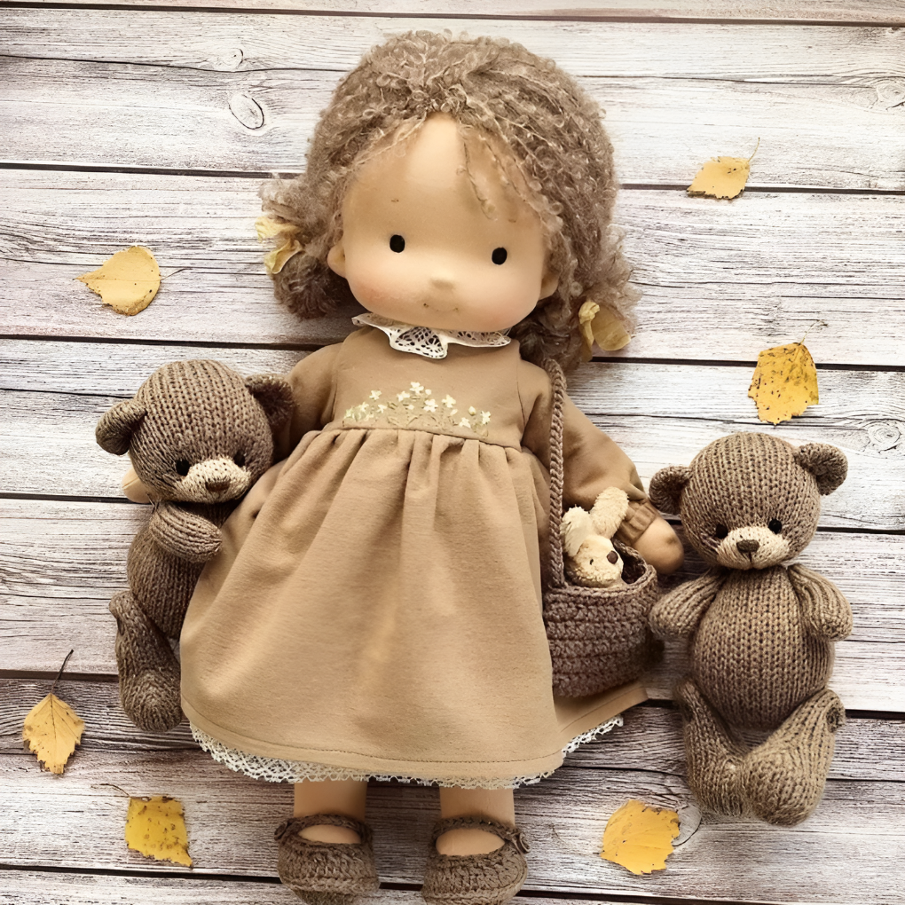 Olvoria | Children's Waldorf Style Cloth Doll