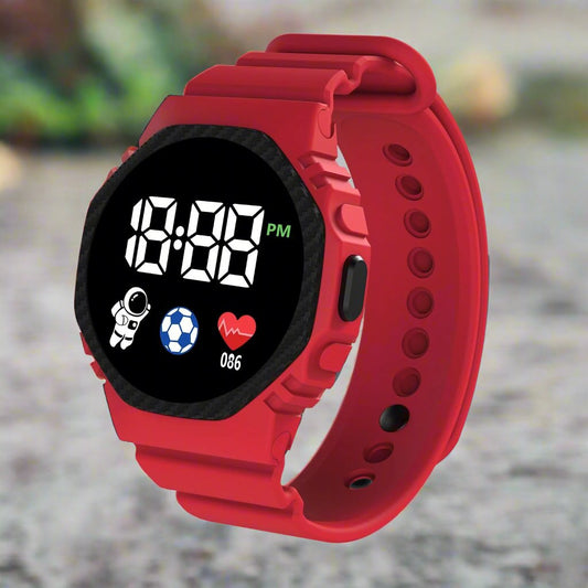 Olvoria | Children's Watch Adventure LED – Waterproof Educational Watch for Children