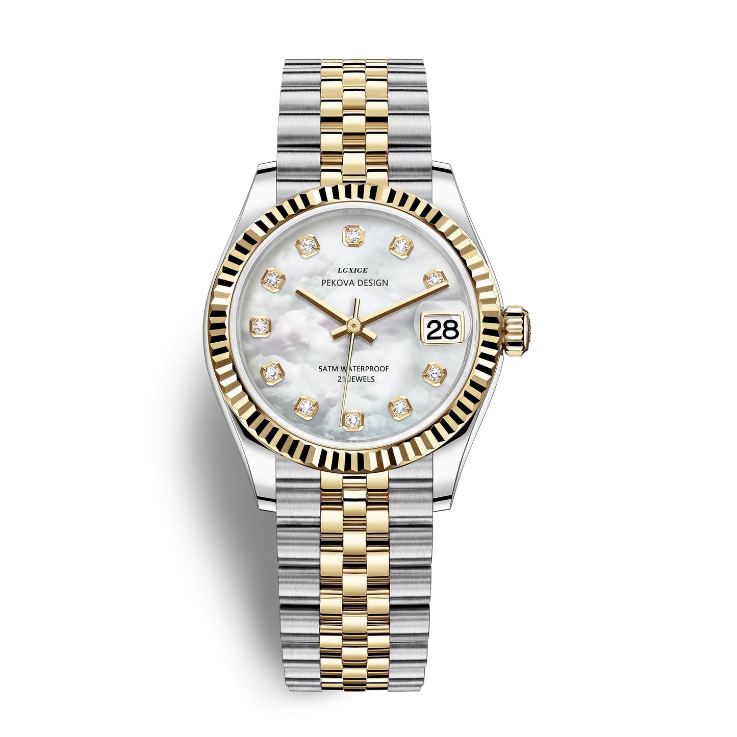 Olvoria | Classic Wristwatch in Stainless Steel No. 296 – Timeless Elegance & Modern Precision